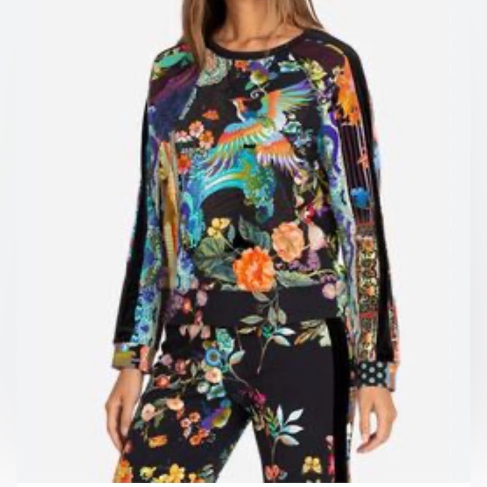Johnny Was Dreamer Velvet  Floral Mix Set XS
